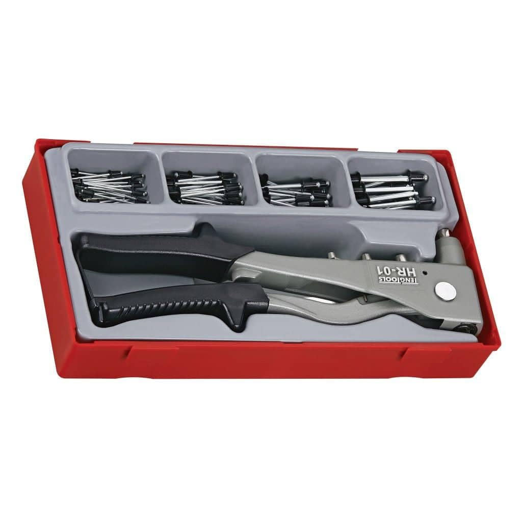 Teng Tools 81 Piece Rivet Gun Set - TTHR81