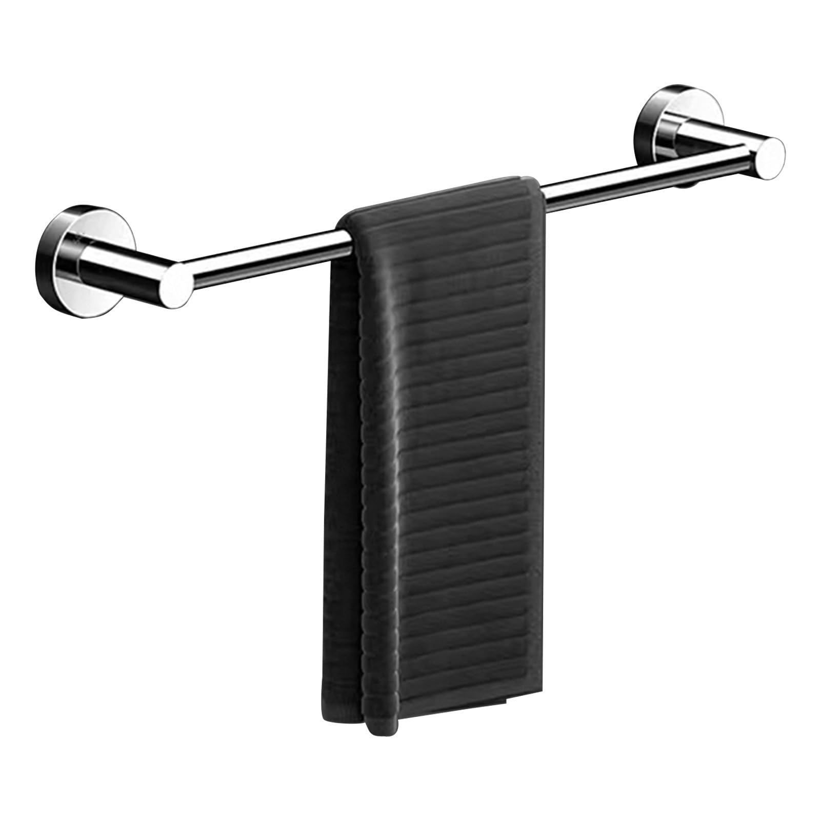 Porte-serviettes mural pour salle de bain chaleureuse, barre 120 cm confort et douceur
