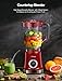Yabano 60 oz Red Food Blender with Removable Blade, High-Speed Performance, Crushes Ice and Frozen Fruits, Easy to Clean, Versatile Juicing Capabilities, Stylish and Durable