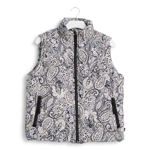 Vera Bradley Women's Zip Up Puffer Vest with Pockets (Extended Size Range)2