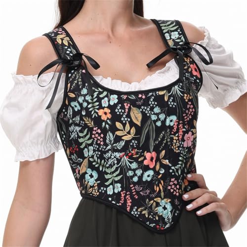 Corset vintage victorien à bretelles réglables pour un maintien et silhouette sculptée