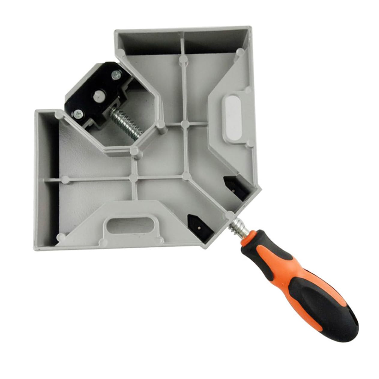 ARTIBETTER Woodworking Tool 2-axis Fixture Vise Aluminum Right Angle Clamp for Photo Frames