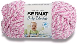Bernat Baby Blanket Twists Big Ball Yarn-300g- Pink Twist