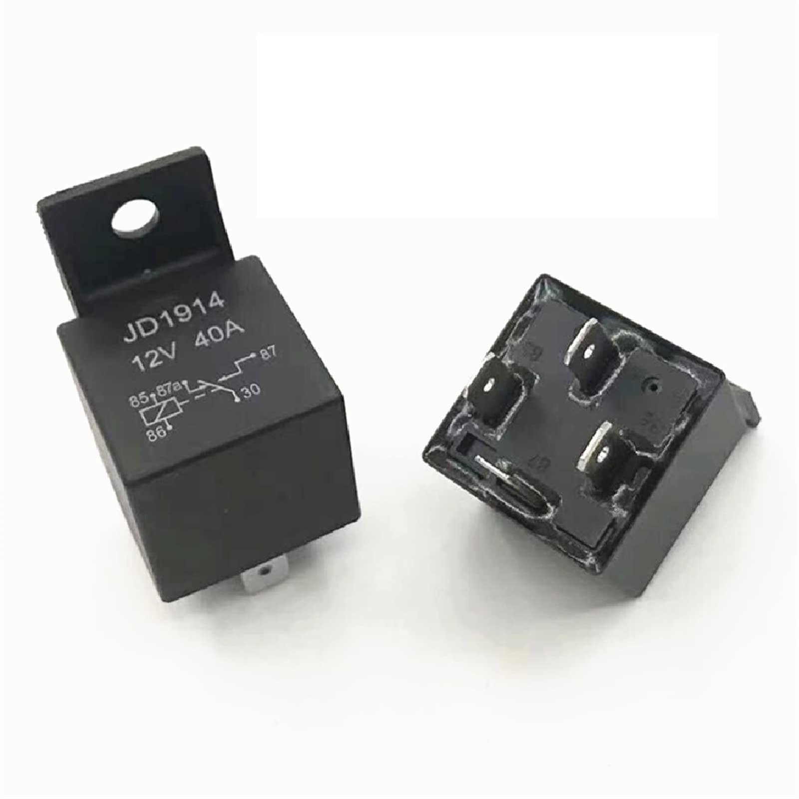 Relé automotriz de 24V 12V 40A normalmente abierto para evitar cortocircuitos