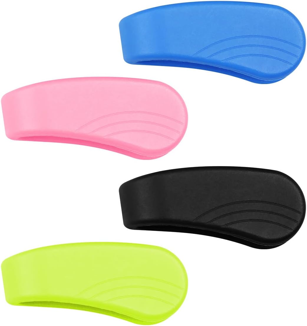 Jagowa 4 Pcs Acupressure Clip for Migraine Hand Pressure Point Clip Migraine Relief Pinch Headache Pressure Point Tool for Acupressure Massage Relaxation and Stress Relief