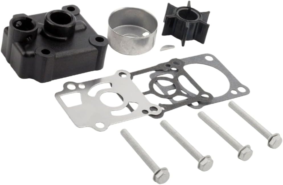Water Pump Repair Service Kit with Housing Compatible with Automotive Motorcycle Parts 25 30 35 40 for Part Number 361-87322-0 36187320 36187320M 36187322 36187322M