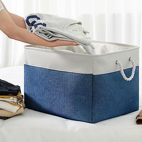 image for TheWarmHome Organization and Storage Basket for Shelves - Jumbo 3 Pack