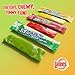 Lalees Taffy Slabz - Assorted Fruit Flavors - Bulk Chewy Candy Bars - Individually Wrapped Taffy Candy for Party Favors, Birthday Parties (60 Count)