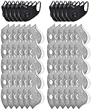 EFP Black Filtered Dust & Sports Face Mask for Men and Women | Windproof Breathable Nylon Mesh...