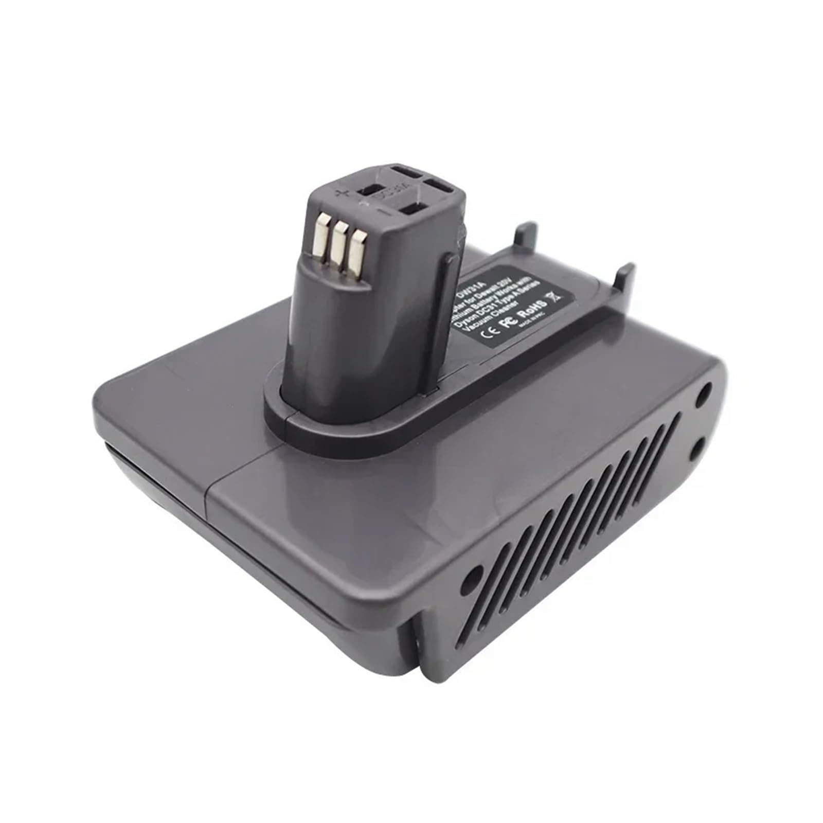 Nxtibrav For Dewalt Mt31a Dw31a Mil31a Bos31a Adapter Converter，Compatible For Makita，Compatible For Milwaukee ，Compatible For Bosch ，Compatible ，18V 20V Battery，Compatible For Dyson，Type A Tools(For Dewalt)
