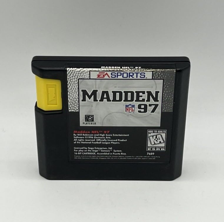 Madden NFL 97 (Renewed) - Sega Genesis - Very Good - Used Game