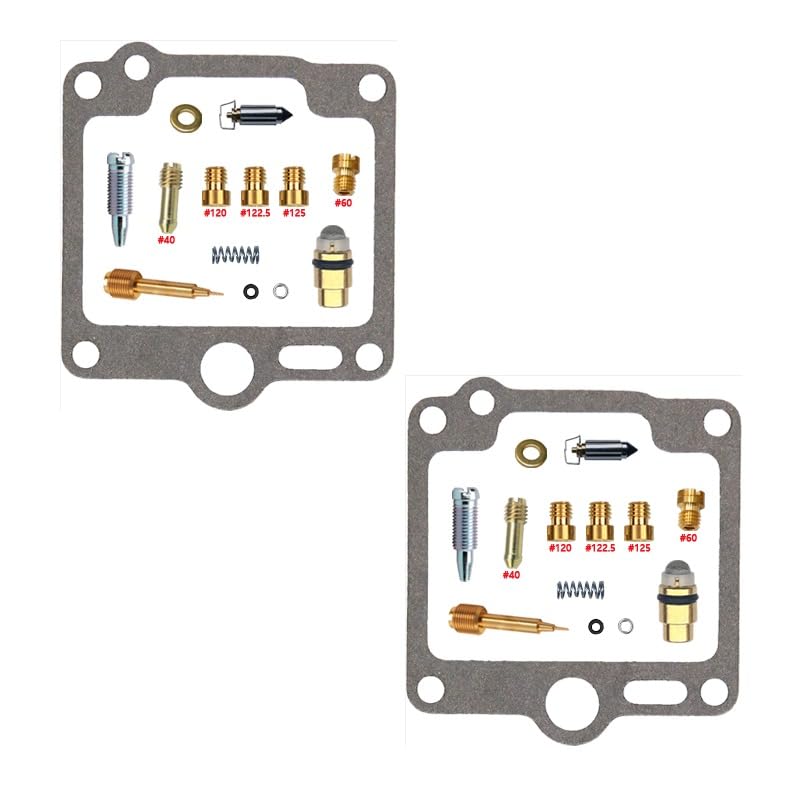 Kit reparación carburador XV1100 Virago para solucionar tirones y fugas de gasolina