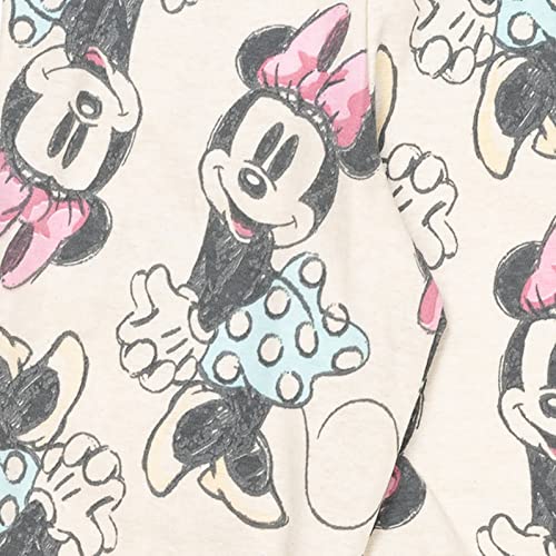 Disney Minnie Mouse Toddler Girls Pullover Sweatshirt & Leggings & Scrunchie Pink/White 2T #TOP7
