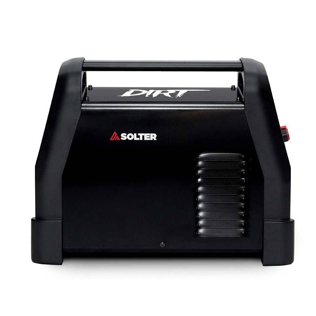 Solter Equipo Inverter de Soldadura DIRT 200A Tecnología TIG/MMA Lift-Arc y Arc-Sense Regulación Digital Precisa Compatible con Electrodos de Aluminio y Generadores Eléctricos