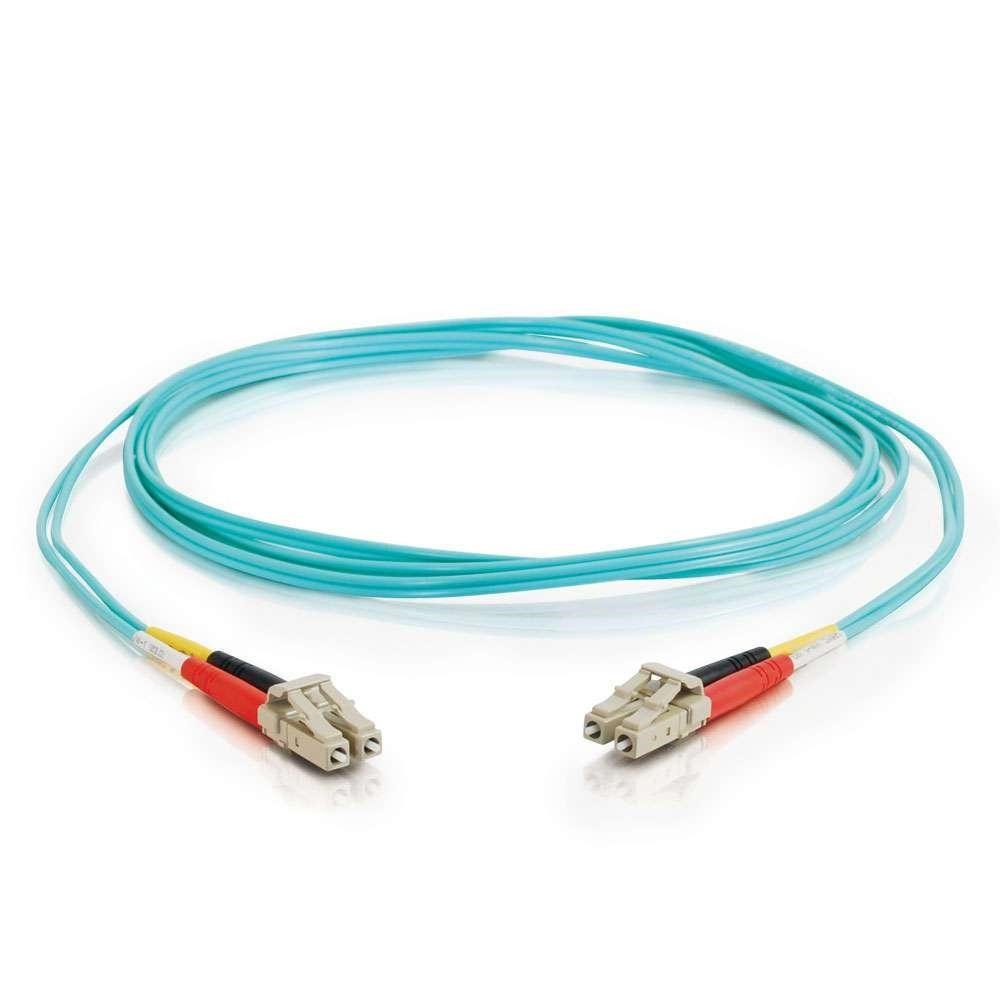 C2G Câble fibre optique 10 Go Base-SR et 10GBase-LRM LC/LC 10 Go LSZH duplex multimode 50/125 10 m