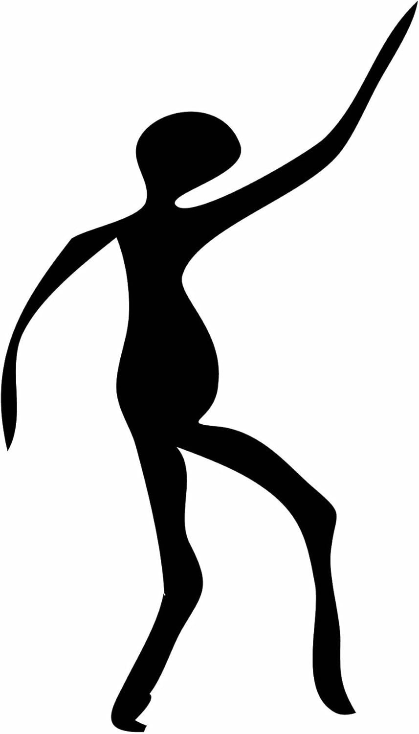 8" Cave Painting Vinyl Decal Automotive