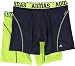 adidas Men's Sport Performance Climacool Boxer Brief Underwear (2 Pack), Semi Solar Slime/Urban Sky, Large