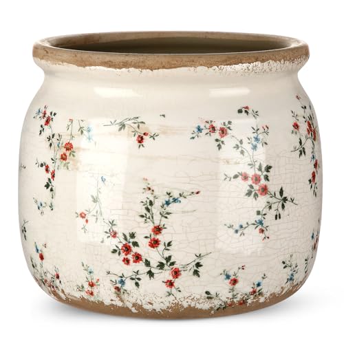 Ninehaoou Vintage Planter Large Ceramic Plants Pot...
