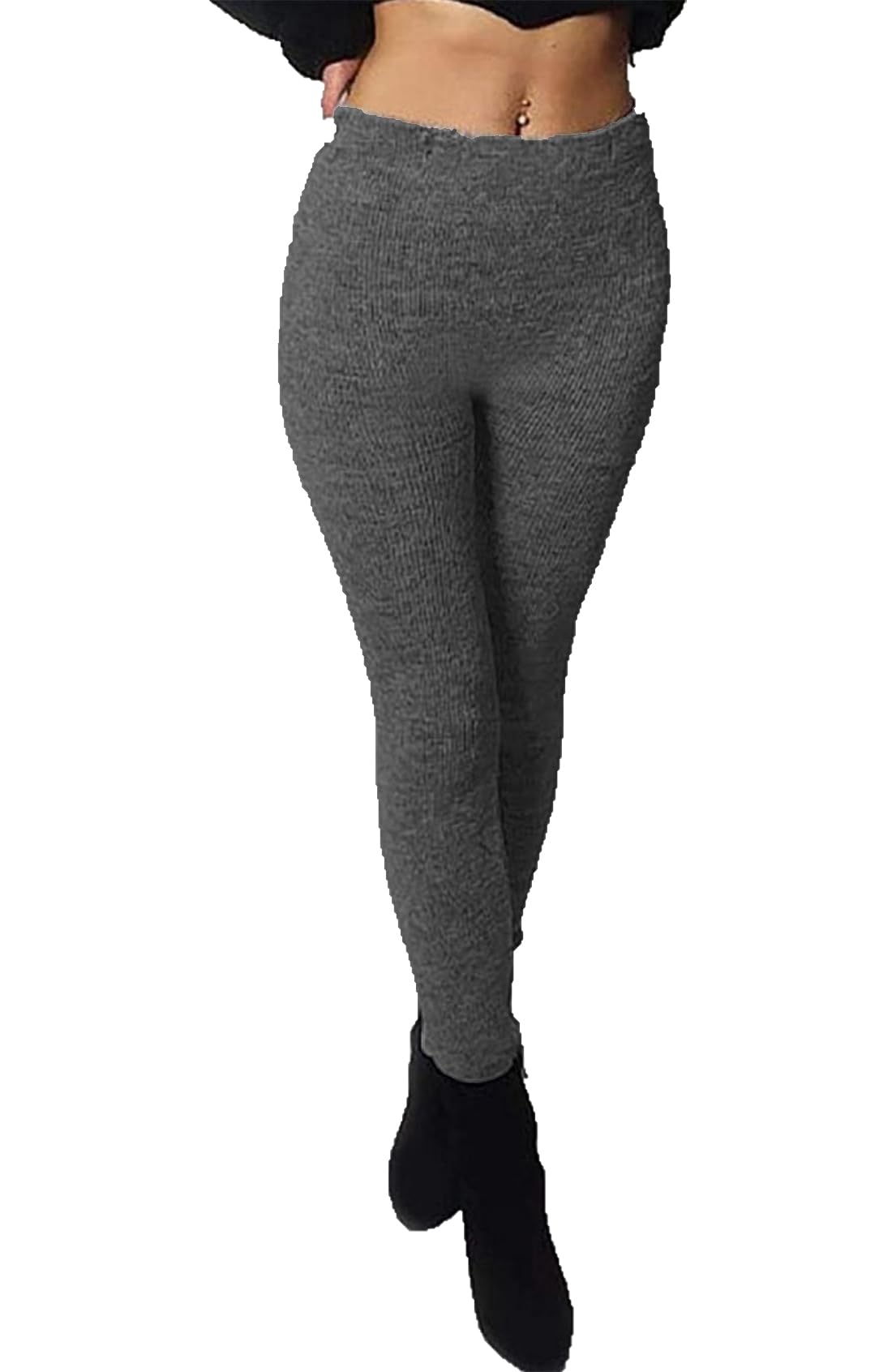 Lässige Damen-Leggings Aus Wolle – Thermo-Leggin Produktbild-Vorschau 5