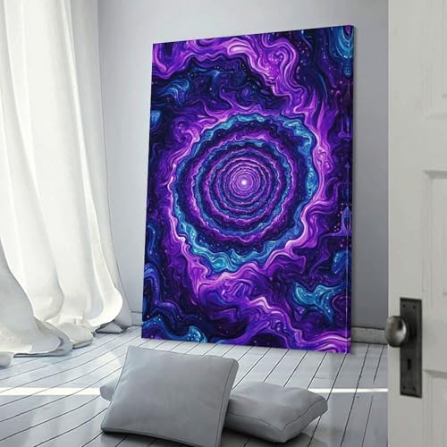 Impression sur toile vortex pour créer un salon moderne et cosy - 3