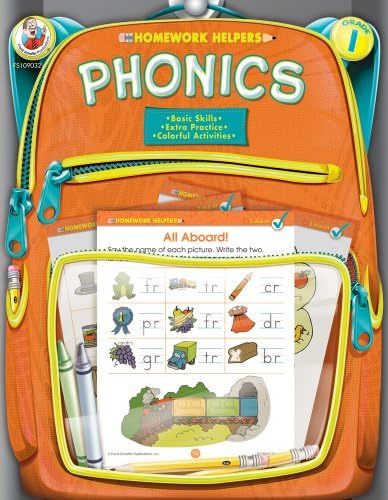 Phonics Homework Helper, Grade 1