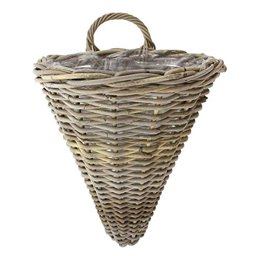 Blumenampel, Pflanzkorb, Pflanztopf für die Wand, Füllhorn, Wandpflanzer...