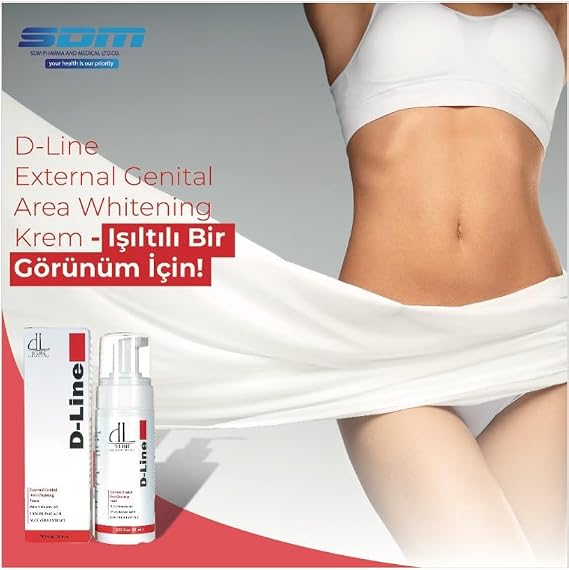 External Genital Area Whitening Cream, Genital Area Whitening Cream, 100 ml, Sensitive area whitening cream, Sensitive area daily care, genital darkening