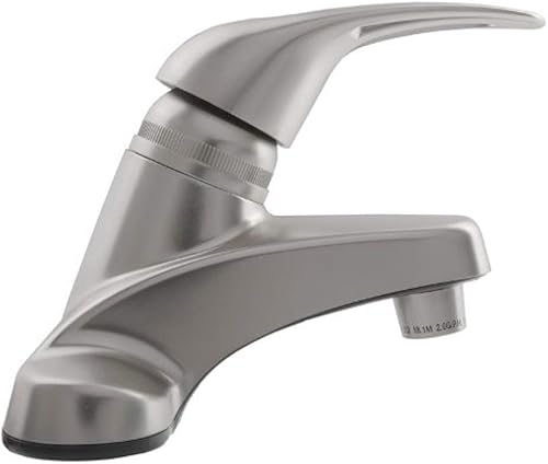 Miniatura 7 de Grifo de lavabo RV de una palanca Dura Faucet grifo para baño RV para casas rodantes modernas de distintos tipos, Níquel satín cepillado (Brushed