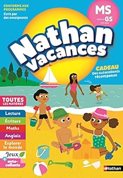 Paperback Nathan Vacances Maternelle MS vers la GS 4/5 ans [French] Book