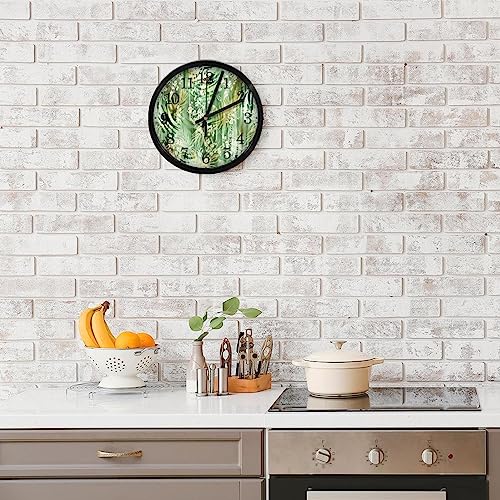 Horloge murale silencieuse pour bureau et chambre sans bruit - 8