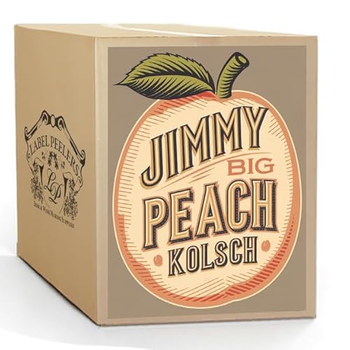 Label Peelers Jimmy Big Peach Kolsch Beer Kit