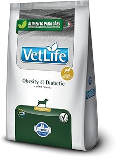 Ração Farmina Vet Life Natural Obesity e Diabetic para Cães Mini - 2kg