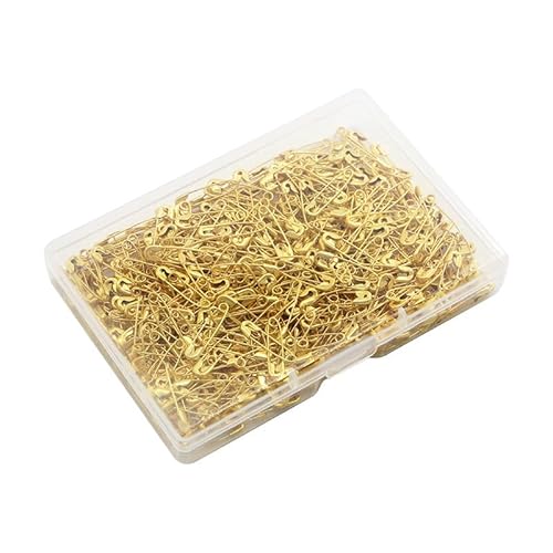 150 Piezas Caja Imperdibles De Seguridad Dorados, Imperdibles De Metal 19 Mm, Alfileres De Seguridad Para Ropa Costura Artesanía Bricolaje Manualidades Con Caja