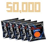 Water Beads Refill Ammo Gel Ball Blaster - 50,000 Crystal Water-Based Splatter Electric Gun Bullets,