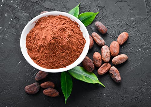 Organic Cocoa And Cacao Powders Bundle - Organic Cocoa Powder, 1 Pound And Organic Cacao Powder, 1 Pound - Non-Gmo, Kosher, Vegan, Unsweetened #TOP4