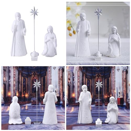 Crèche de Noël compacte pour optimiser la décoration de la maison - 3
