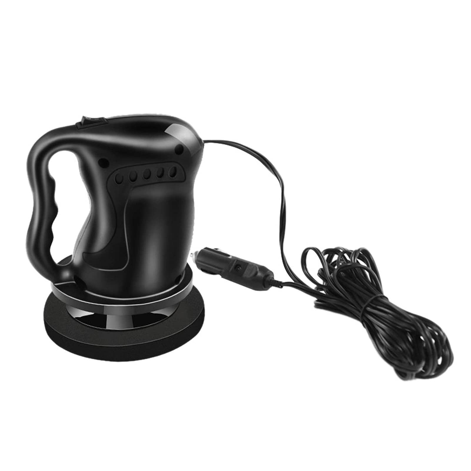 LNHHG DC 12V 36W Polishing Machine Car Polisher Buffing Waxing Waxer Gloss For Auto Paint Electric(Nero)