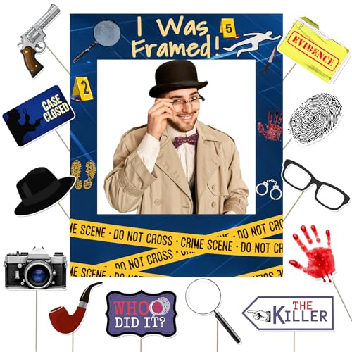 Murder Mystery Photo Booth Props