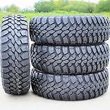Set of 4 (FOUR) Forceum M/T 08 Plus Mud Off-Road Light Truck Radial Tires-27X8.50R14LT 27X8.50X14 27X8.50-14 95Q Load Range C LRC 6-Ply BSW Black Side Wall