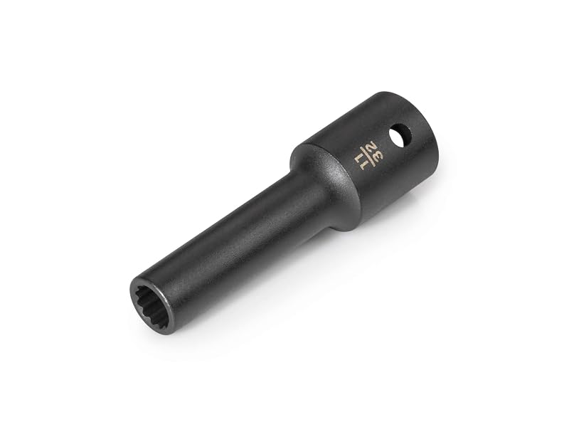 Soquete de Impacto TEKTON 11/32 pol. com Encaixe de 12,7 mm (1/2 pol.), 12 Pontas e Perfil Profundo SID23209