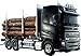 Produktbild TAMIYA 56360 - 1:14 RC Volvo FH16 Holztransporter, RC-Truck, fernsteuerbarer LKW, Modellbau, Maßstab 1:14, Bausatz, Lastwagen, Hobby, Basteln, Modell, Zusammenbauen, Unlackiert