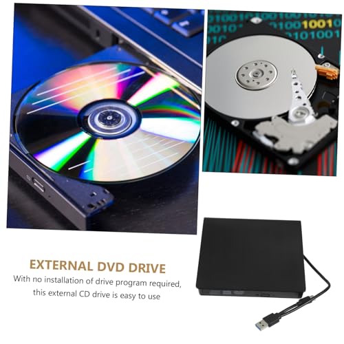 Artibetter Usb Cd Dvd Player External Drive External Dvd Burner Type-c Interface for Desktop - Image 7