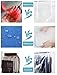 Ruibo Clear Garment Rack Cover Dustproof Clothes Rack Cover with 2 Durable Zipper/Clothing Waterproof Protector (L:71x20x60 inch)