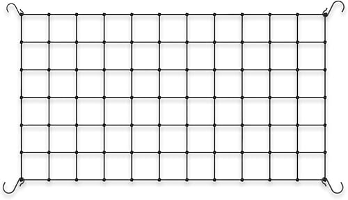 Miniatura 10 de AC Infinity Red de enrejado para tienda de cultivo de 4 x 4 pies, red elástica resistente con ganchos de acero, soporte hidropónico flexible para