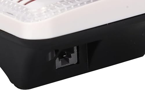 Miniatura 2 de Teléfono con cable montado en la pared con silencio de flash de redireccionamiento, material ABS, diseño portátil para el hogar, hotel, escuela,