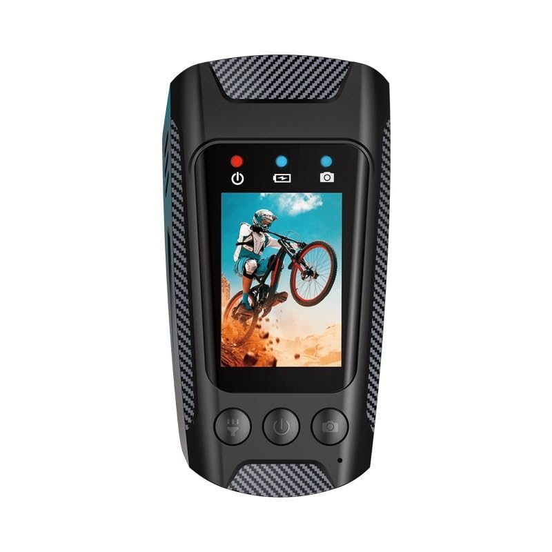 Caméra d'action 4K Cam Caméscope étanche pour casque de moto et vélo