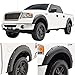 EAG Matte Black Boss Pocket Rivet Style Fender Flares 4pcs Set for 04-08 F-150 (Exclude Flareside/Stepside Bed) (18293)