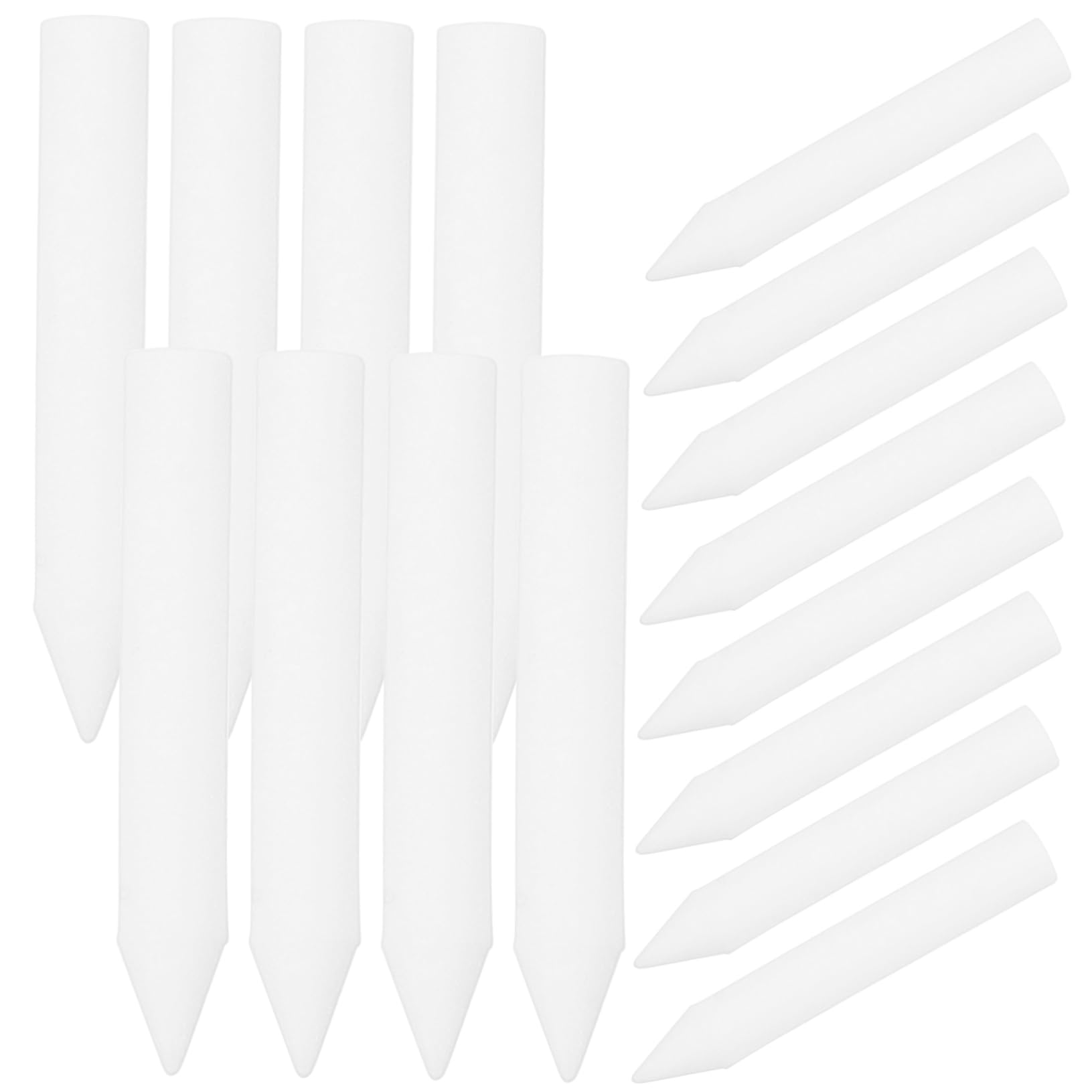 HOMSFOU Ceramic Pottery Kiln Furniture 60pcs Fireproof Backing Pins Practical for Glazing Firing