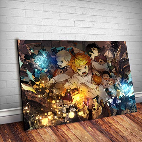 Placa Decorativa anime THE PROMISED NEVERLAND #A014 (30x20)