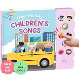 Joey Books: Children's Songs, Press and Play Song Book Nursery Rhymes, Button and Sound Module, Classic Nursery Rhymes and Children's Music